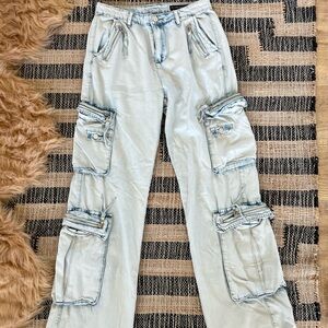 COPY - Blank NYC Women’s Cargo Jeans size 26 worn once